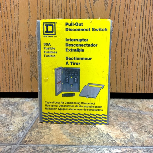 Square D NSB FP221R Pull-Out Disconnect Switch EA - Picture 3 of 6